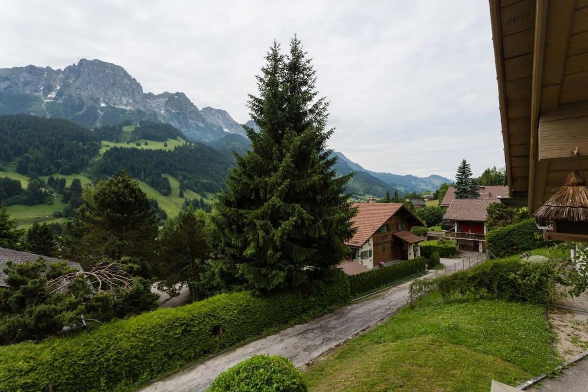 Vila Alp Sunrise - Top View Cozy Chalet Rougemont Exteriér fotografie